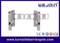 Anti-collision Automatic Turnstile Gates with Stainless Steel Housing and 900mm Arm