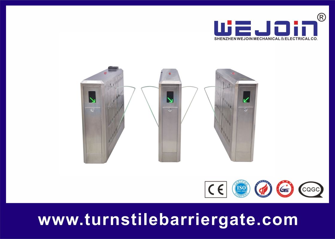 Intelligent Flap Barrier Gate with Compact Electro-mechanical Design and Adjustable Auto-delay Closing Time