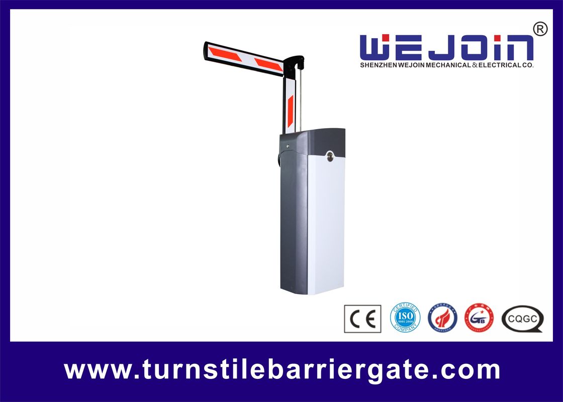 Access Control Vehicle Barrier Gate RFID / Barcode Ticket For Car Parking System