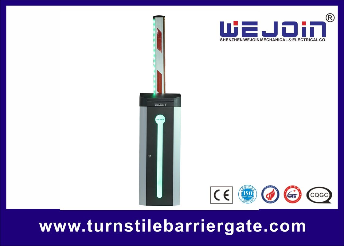 Toll Gate Access Control Turnstile , Parking Lot Barriers Straight Boom