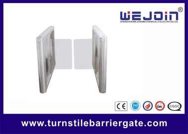 دروازه مانع چرخش خودکار شیشه ای خط برای مناطق سطح بالا با کارت خوانده شده