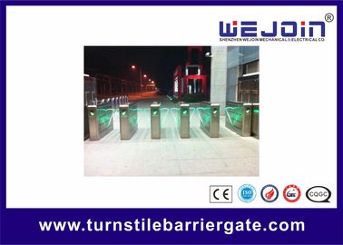 درب فلپر اتوماتیک دوطرفه استیل 304 برای کنترل دسترسی قابل اعتماد
