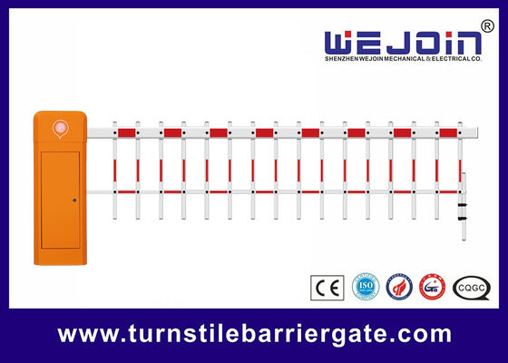 DC24V فرکانس متغیر 100٪ چرخه کار 4.5M دروازه مانع بوم برای پارکینگ