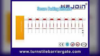 موتور AC مانع پارکینگ بوم نرده آلومینیومی